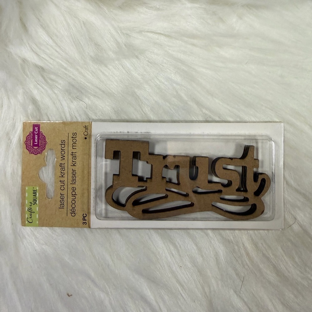 Trust Wall Decor - Brown
